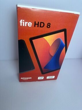 Amazon Fire HD 8 Tablet - Black (Boxed)